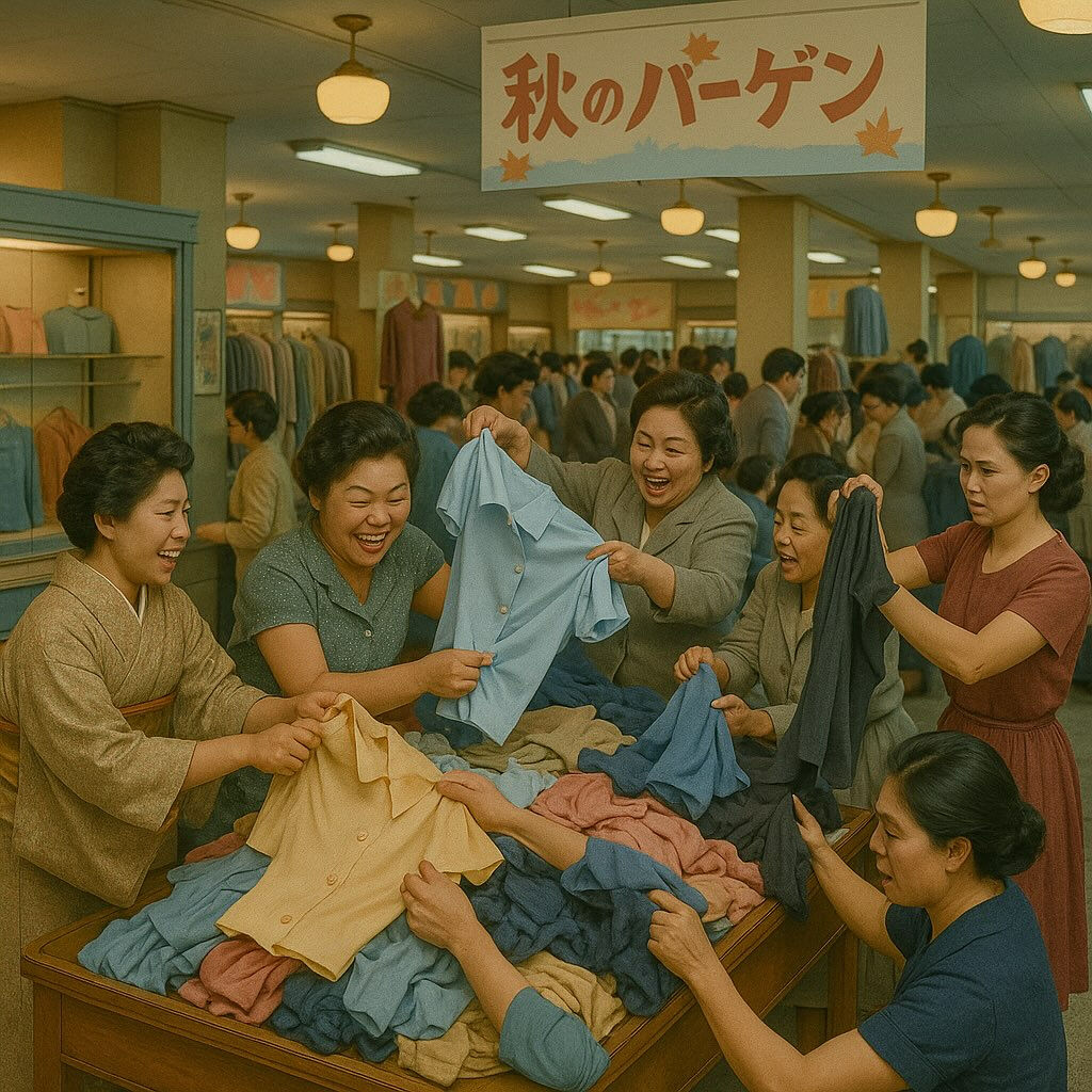10月19日　バーゲンの日