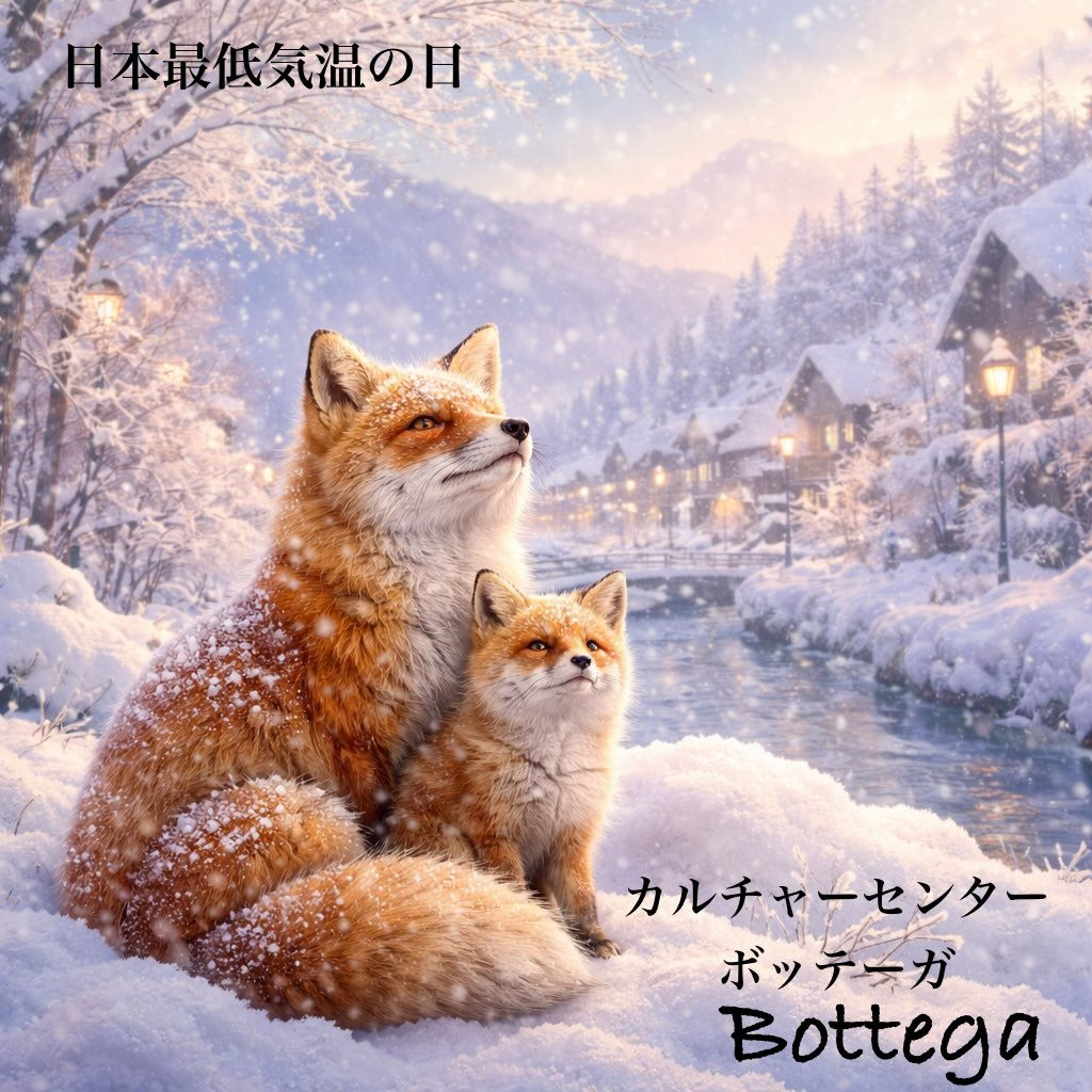 1月25日　日本最低気温の日