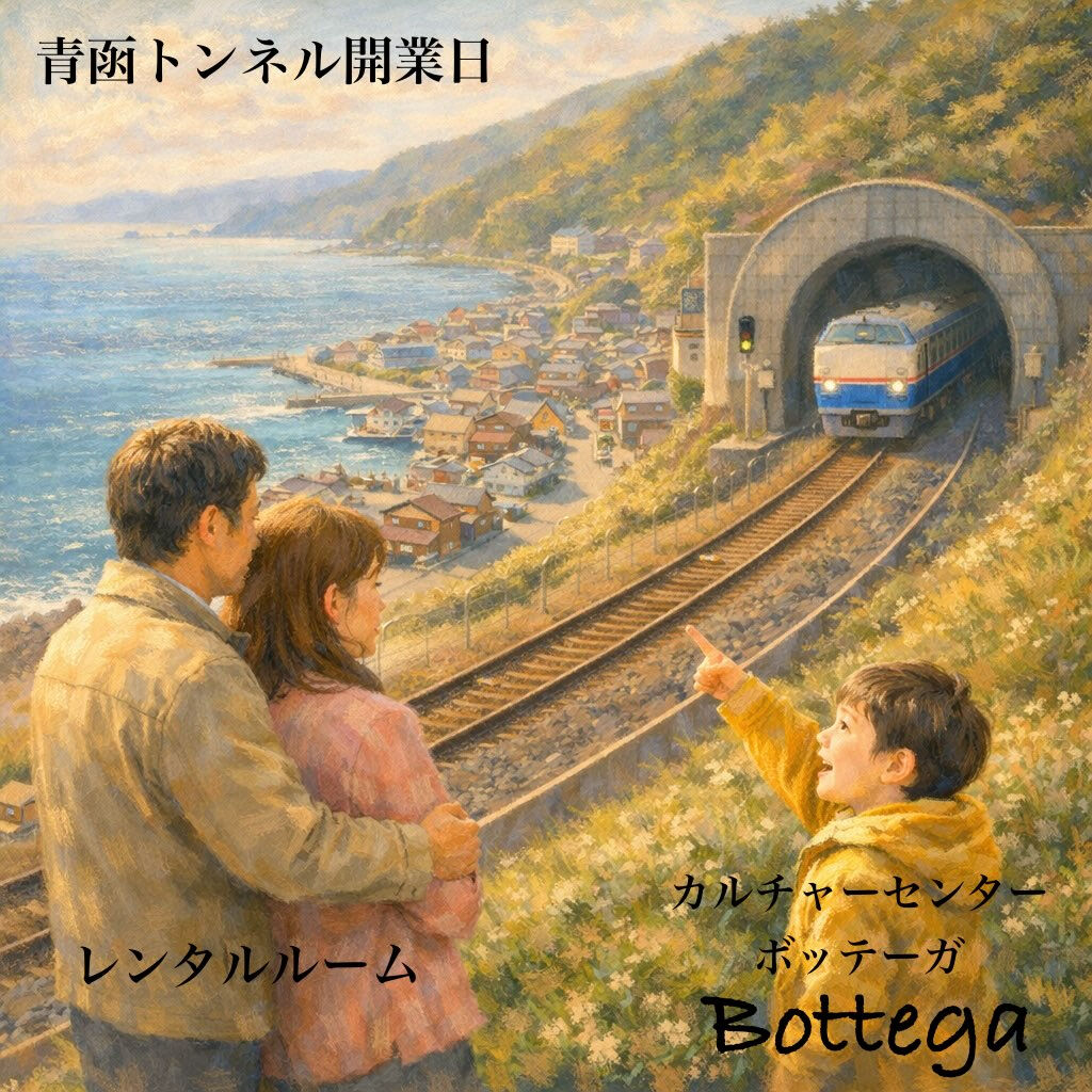 3月13日　青函トンネル開業記念日