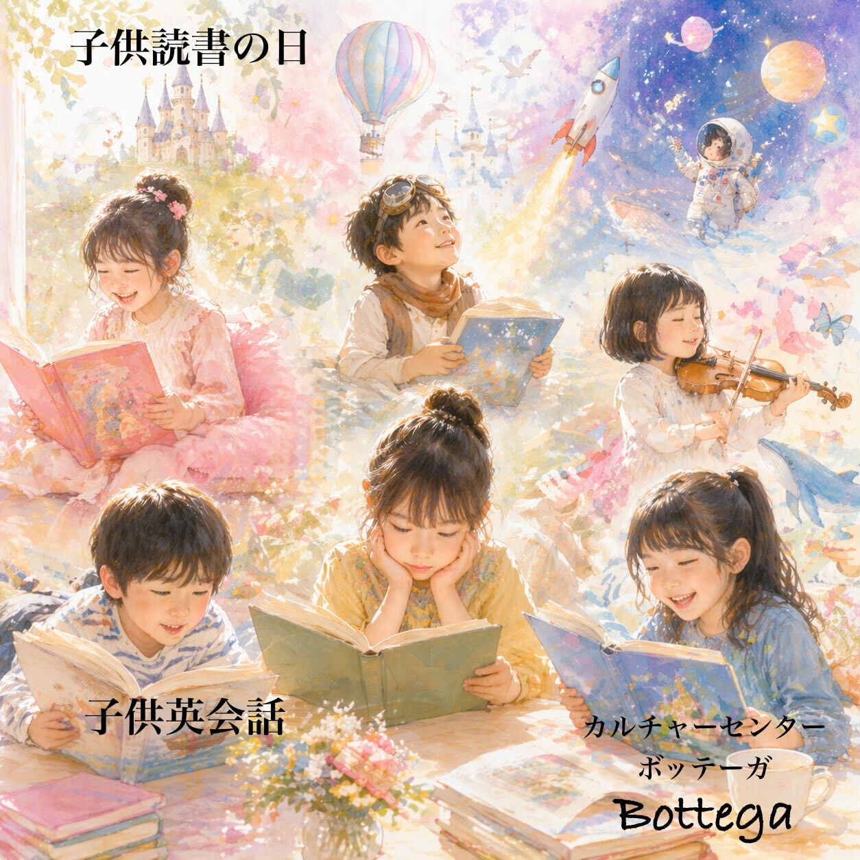 4月23日　子ども読書の日