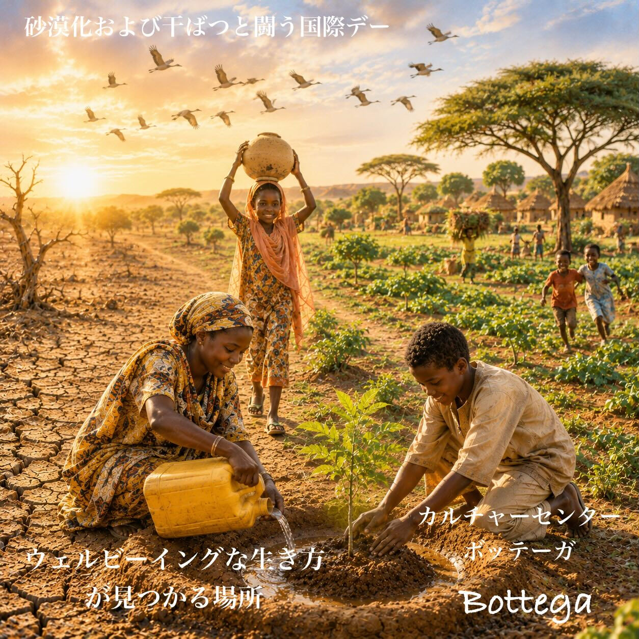 6月17日　砂漠化および干ばつと闘う国際デー