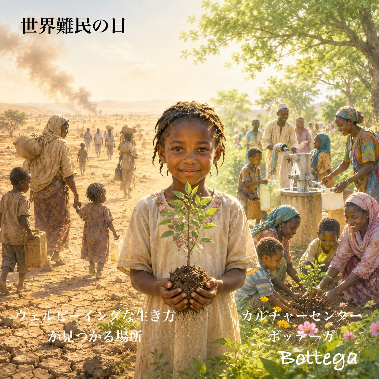 6月20日　世界難民の日