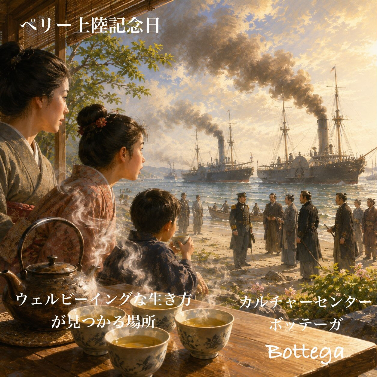 7月14日　ペリー上陸記念日
