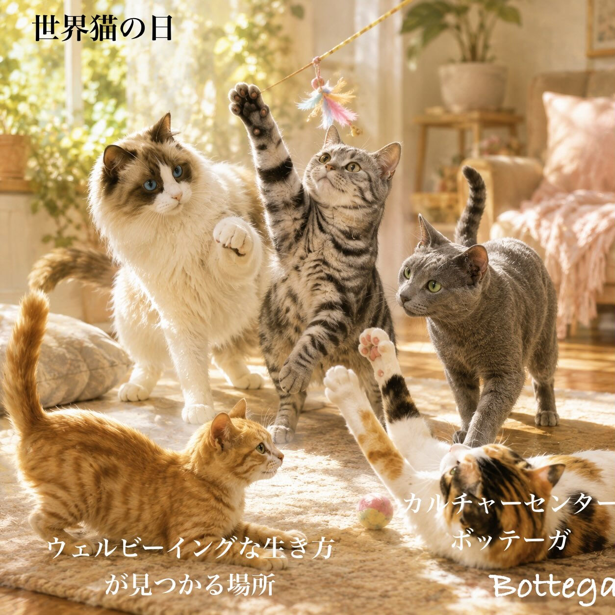 8月8日　世界猫の日