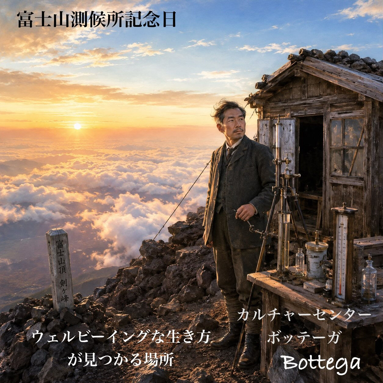 8月30日　富士山測候所記念日