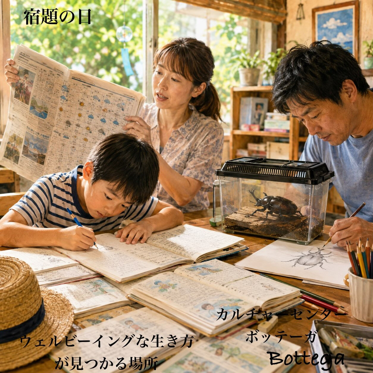 8月31日　宿題の日