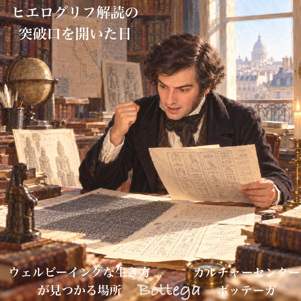 9月14日　ロゼッタ・ストーン解読成功の日
