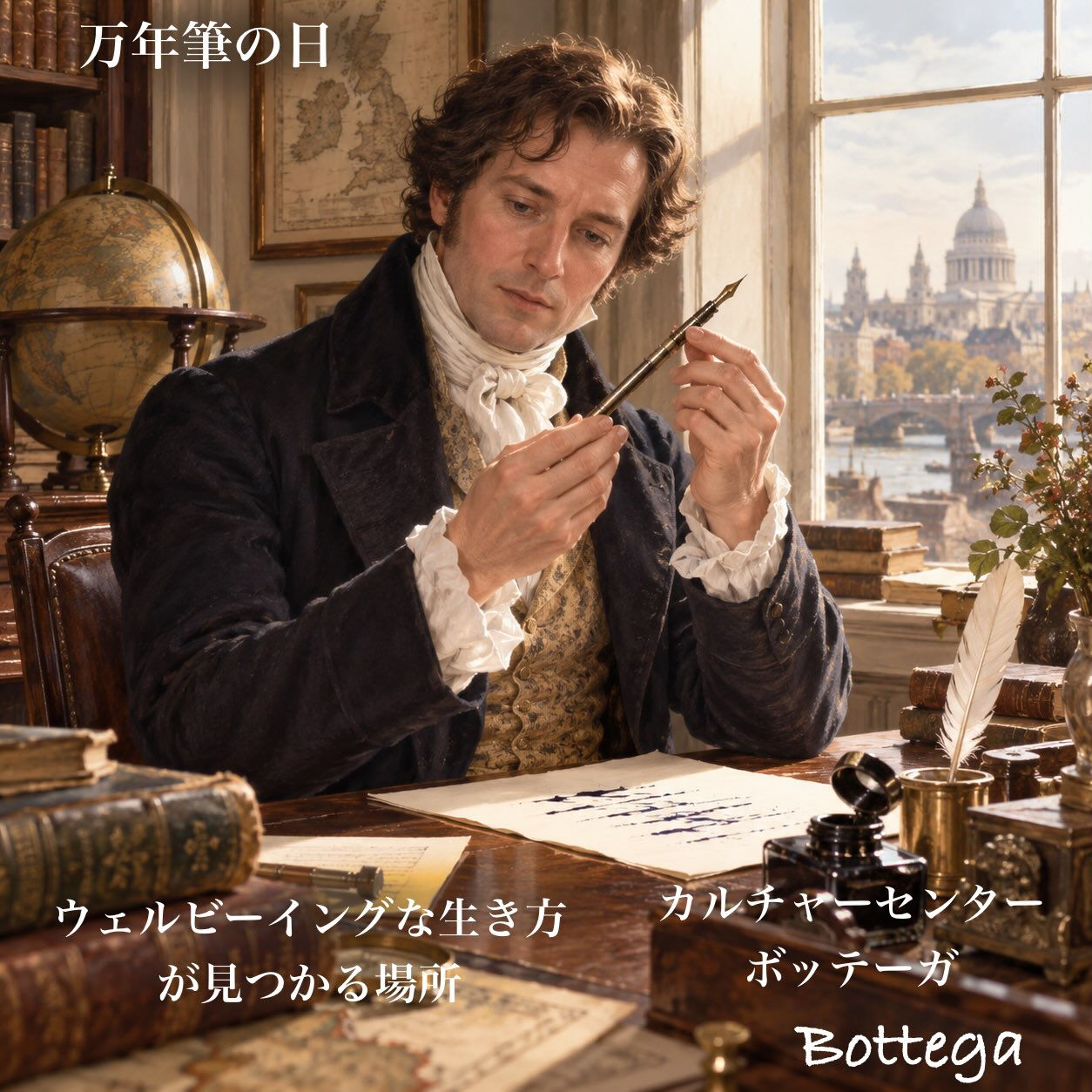 9月23日　万年筆の日