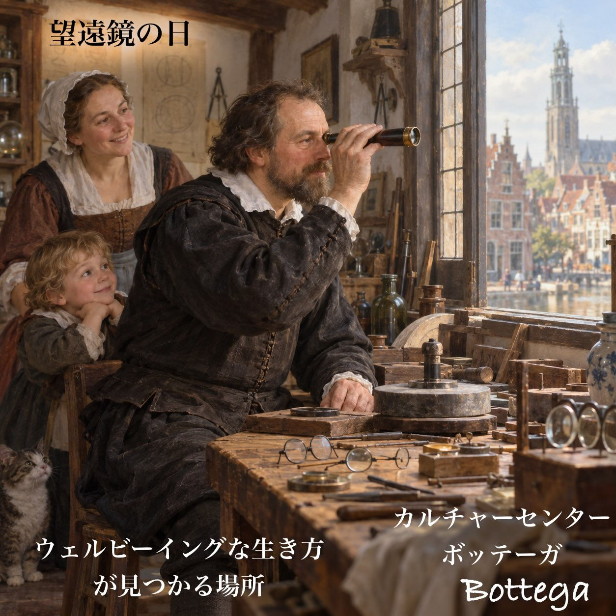 10月2日　望遠鏡の日