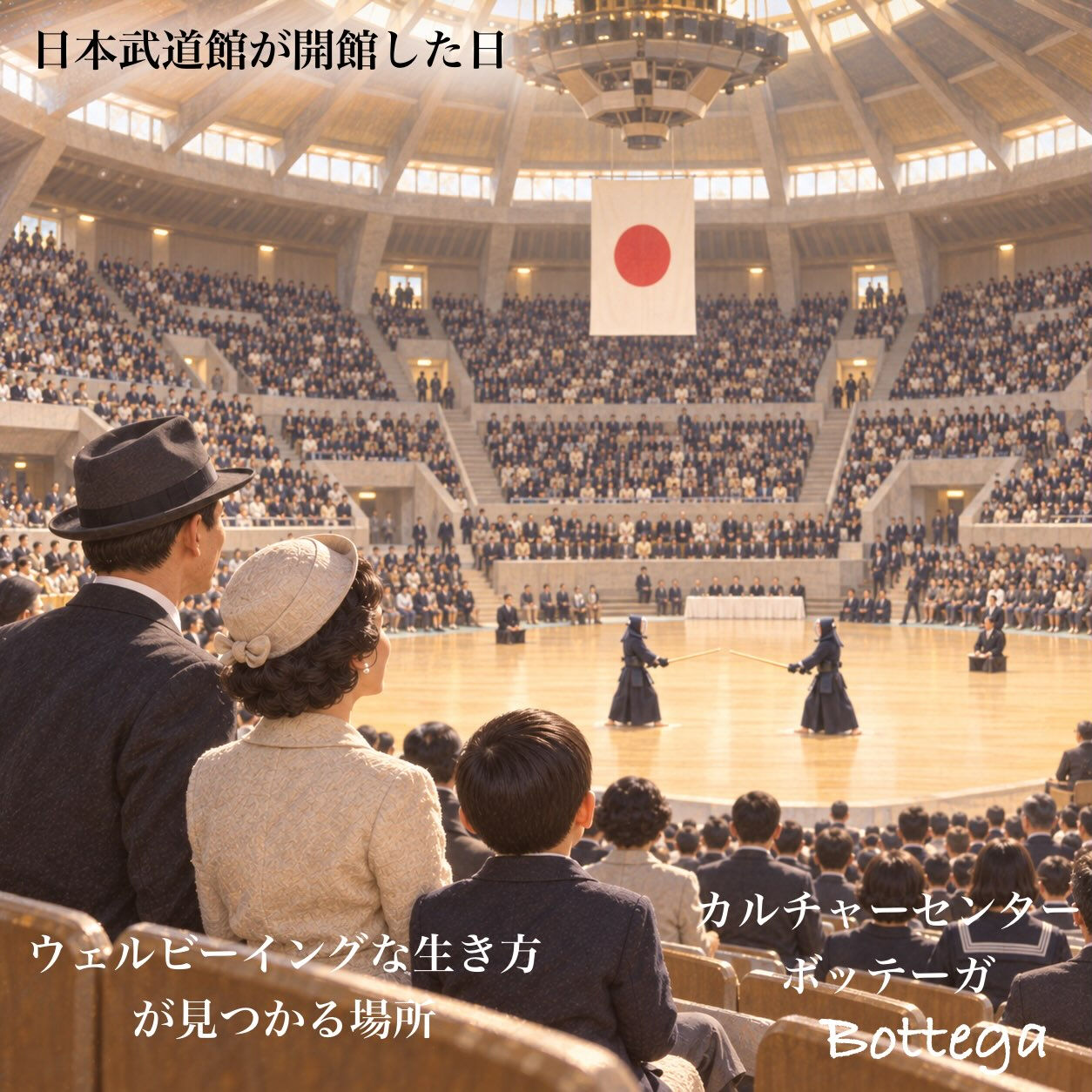 10月3日　日本武道館が開館した日