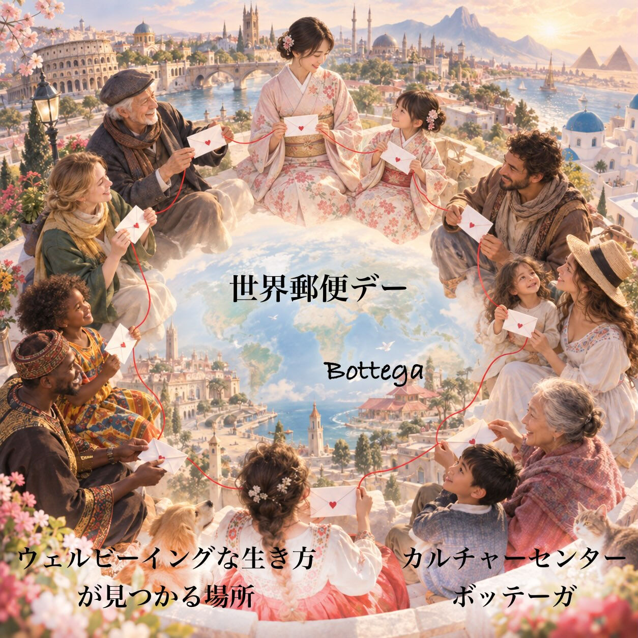 10月9日　世界郵便デー