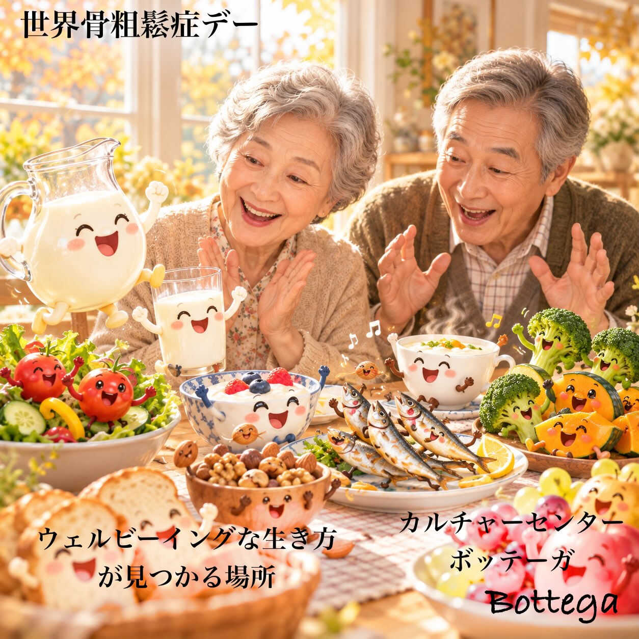 10月20日　世界骨粗鬆症デー