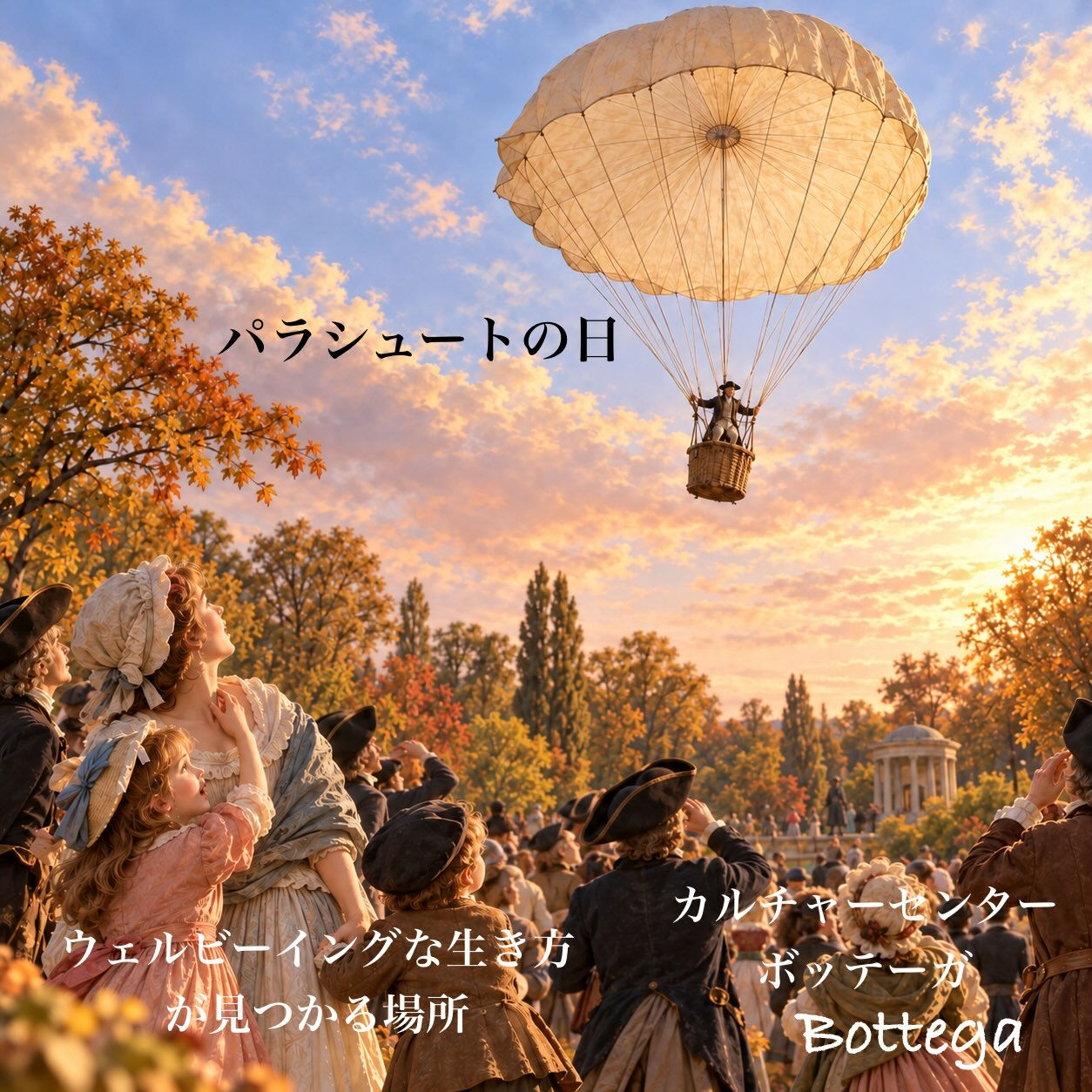 10月22日　パラシュートの日